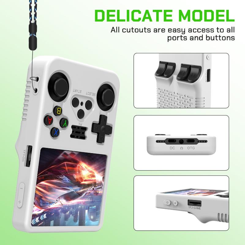 Retro Handheld Game Console R36S - Siliconen beschermhoes voor R36S handheld gameconsole