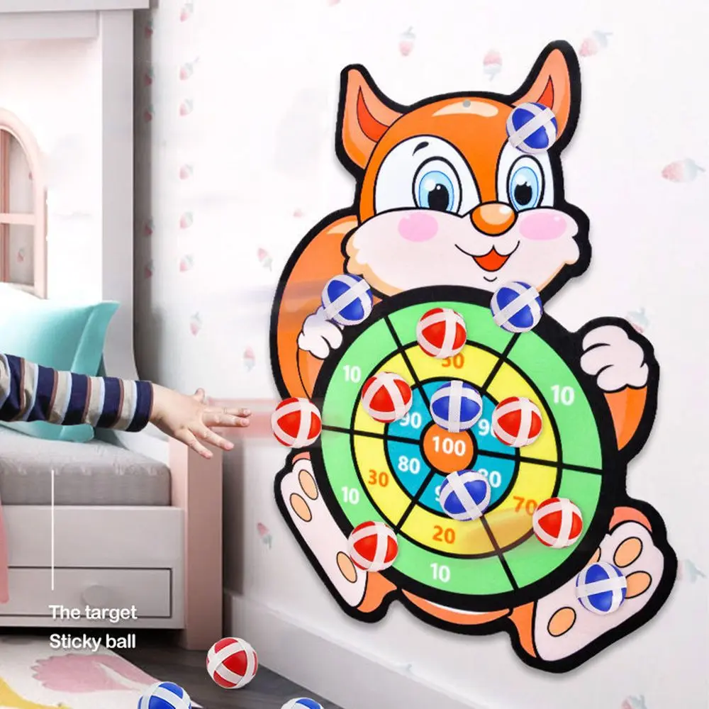 Educational Toys - Klassiek educatief buitenspeelgoed dartbord met kleverige