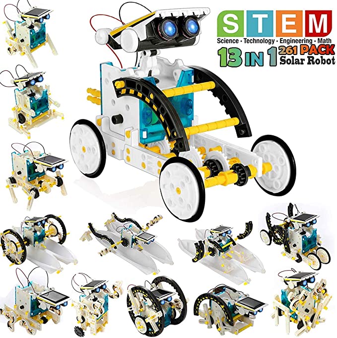 Stem Solar Robot Kit For Kids - STEM 13-in-1 Onderwijs Solar Robot Speelgoed