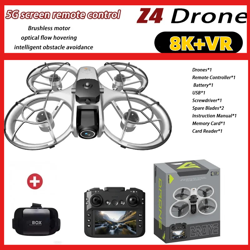 Fpv Brushless Rc Drone 4K - Nieuwe Z4 Mini Drone 4K HD