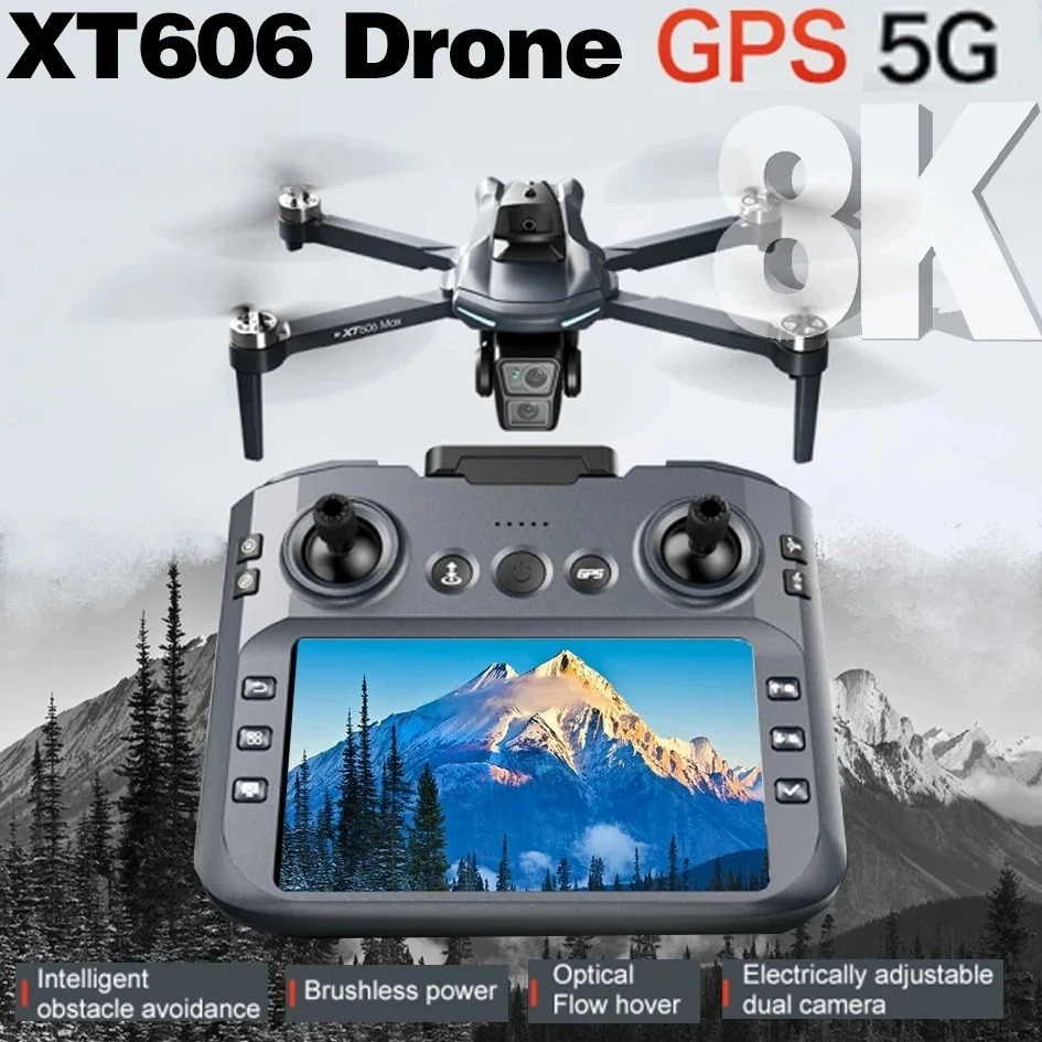 Originele XT606 Drone Professi - Fpv Brushless Rc Drone 4K recensie en prijs