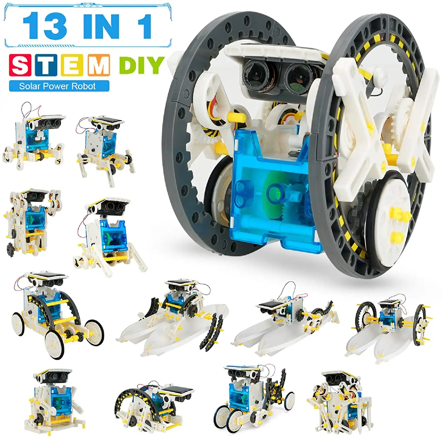 Zonne-Robot Speelgoed Kits Sta - Stem Solar Robot Kit For Kids recensie en prijs
