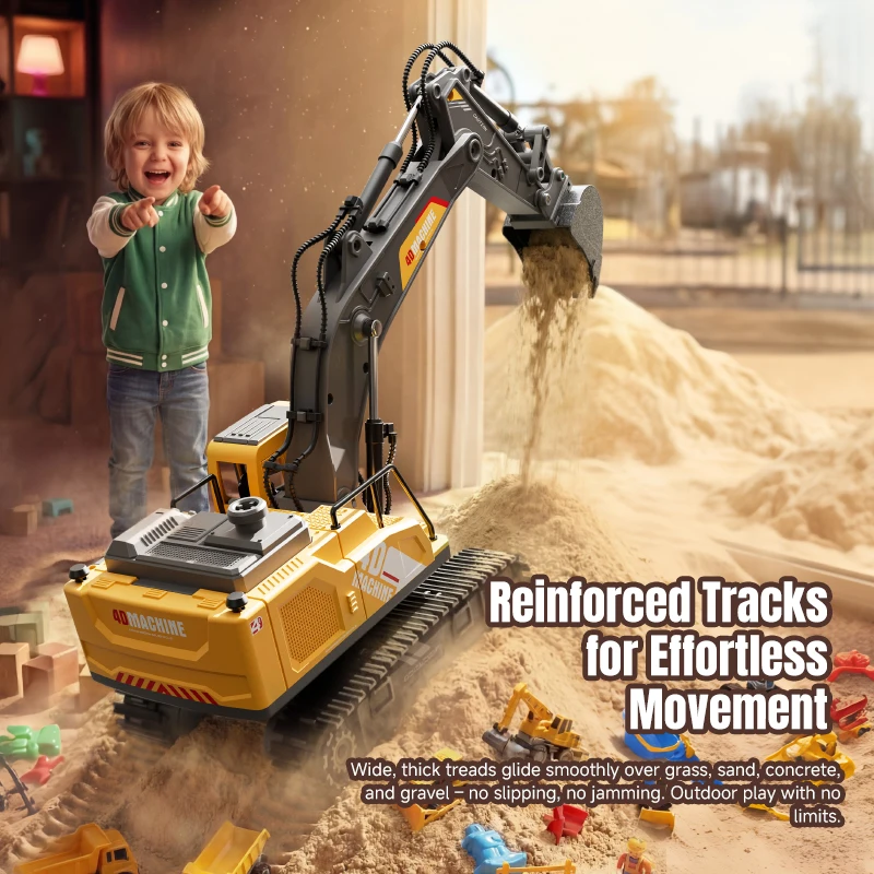 Nieuwe elektrische graafmachin - Remote Control Toys recensie en prijs