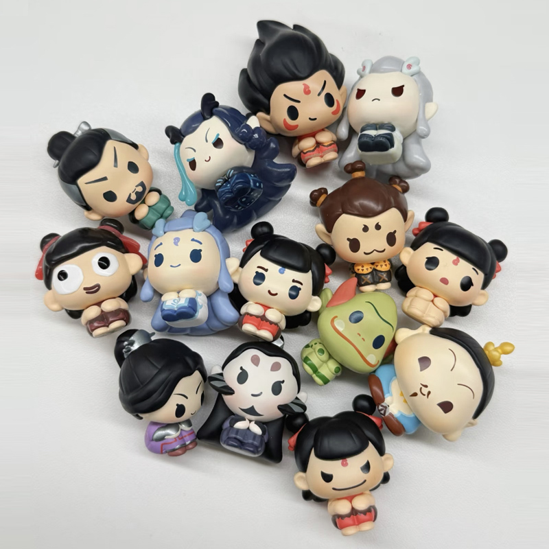 Ne Zha 2 Sit In A Row-serie Bl - Anime Action Figure Blind Box recensie en prijs