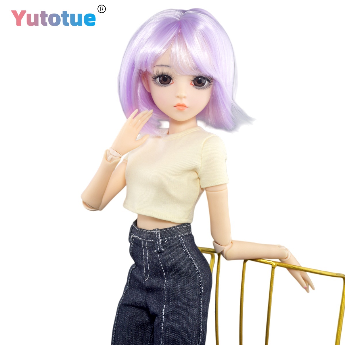 YUTOTUE 60 cm hoogte meisje po - Bjd Doll 1 6 Full Set With Clothes recensie en prijs