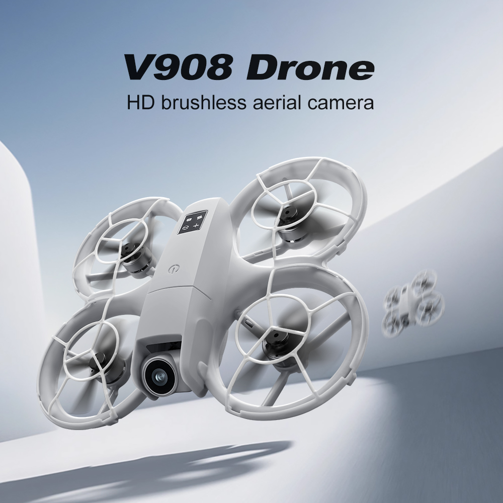 Originele V908 Opvouwbare GPS  - Fpv Brushless Rc Drone 4K recensie en prijs