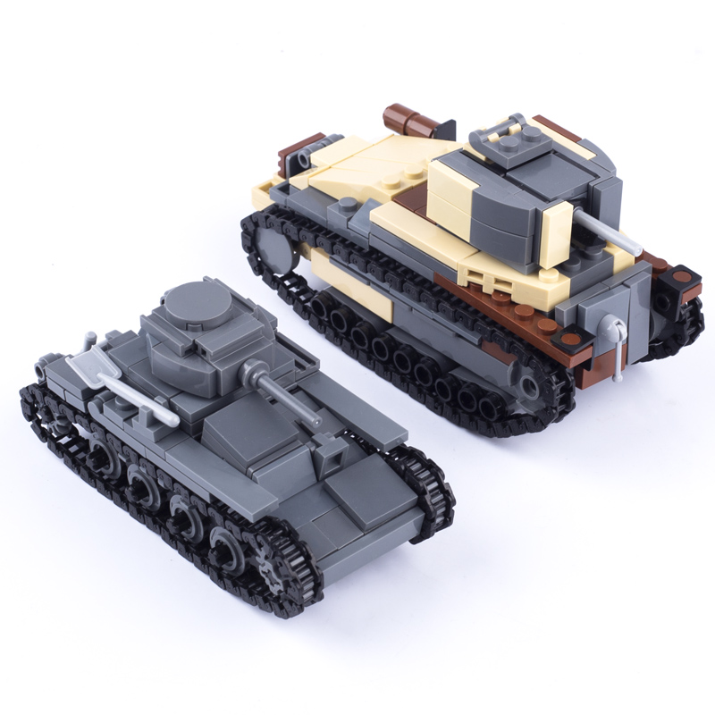 WW2 Japan Militaire Tank Bouws - Lego Compatible Military Tank recensie en prijs