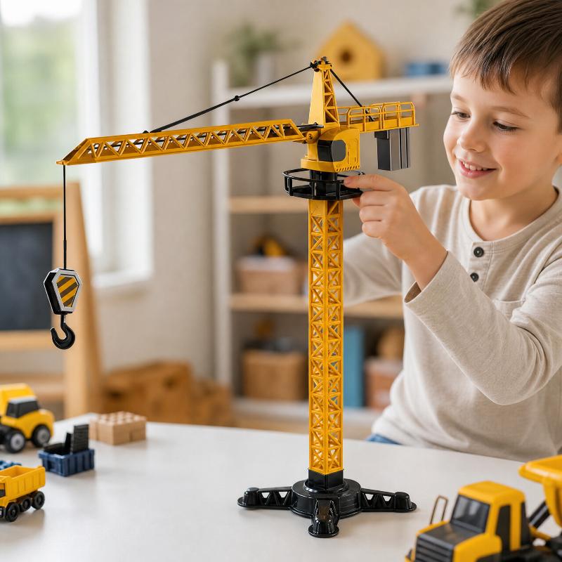 Speelgoed torenkraan, gesimule - Educational Toys recensie en prijs